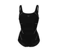 W JEWEL ONE PIECE LOW C CUP R BLACK-WHITE 48
