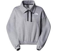 W MA FLEECE INTEREST 1/4 ZIP TNF PALE GREY HEATHER/M S