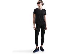 W NK ONE CLASSIC DF SS TOP WT BLACK/WHITE L