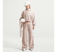 Nike Kapuzensweater Studio Fleece Oversize Damen Braun Größe M