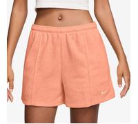 NIKE W NSW NK CHLL FT MR 4IN SHORT APRICOT AGATE/HTR/SAIL, M