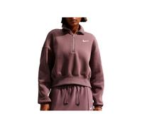 NIKE Damen Sweatshirt W NSW PHNX FLC QZ CROP (DQ5767) L TATTOO/SAIL