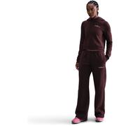 W NSW PHNX FLC STRGHT LEG PNT BURGUNDY CRUSH S