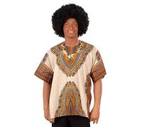 W WIDMANN MILANO Party Fashion Africanisches T-Shirt für Erwachsene