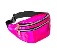 W WIDMANN MILANO Party Fashion - Gürteltasche mit Muster, Bauchtasche, Accessoire für Karneval, Festival, Alltag