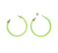 W WIDMANN MILANO Party Fashion - Ohrringe, Neonfarben, Schmuck, 80er Jahre, Karneval, Mottoparty