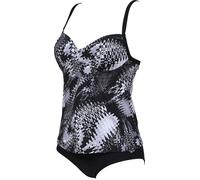 W ZORA TANKINI C-CUP BLACK MULTI-BLACK 42 BLACK MULTI-BLACK
