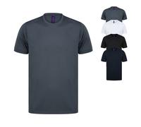 W024 Henbury kühlendes HiCool® T-Shirt Sporshirt kurzarm White 3XL