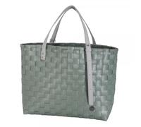 [W0725] Olivia Handbag Fat Strap sage Green Size S with PU Handles and Inner Pocket