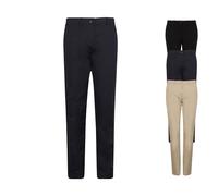 W651 Henbury Damen Stretch-Chino Hose Black L (14)