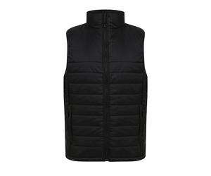 W875 Henbury Unisex Gepolsterte Weste Steppweste Black 4XL