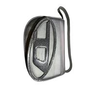 WABVAB Umhängetasche für Damen Retro Mode All-Match Spring Schulter Crossbody Square Bag Ladies Bag-Silber