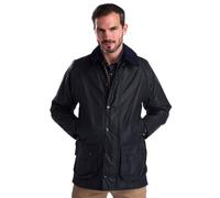 Barbour Herren Parka Jacke Beaufort Wax Jacket MWX0017NY91, Einfarbig, Gr. Large (Herstellergröße: 42), Blau (Navy 000)