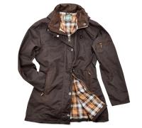 ROMNEYS Wachsjacke New Ashdown für Damen - Braun - L braun L