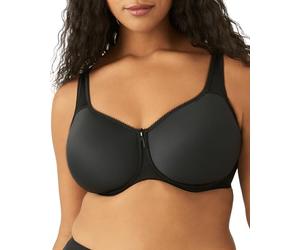 Wacoal Damen Basic Beauty Unlined Full Figure Underwire Bra BH, Undurchsichtige, Schwarz, 75H