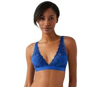 Wacoal Damen Embrace Bügelloser wandelbarer Spitzen-BH, Blau, 85