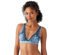 Wacoal Damen Embrace Lace Bralette, Windward Blue/Titan, 70
