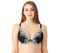 Wacoal Damen Embrace Lace Plunge Convertible Contour Bra Stiefe BH, Undurchsichtige, Schwarz, 85D