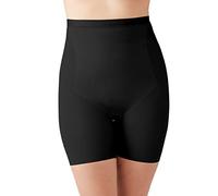 Wacoal Damen gerade Form Offenbarung hohe Taille Oberschenkel Shaper, Schwarz, Medium