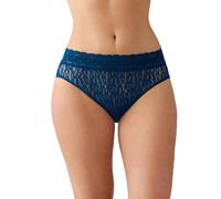 Wacoal Damen Halo Lace Hi-Cut Brief Slip, Poseidon, S