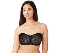 BH Wacoal Halo Lace Strapless unwattiert 75/B schwarz