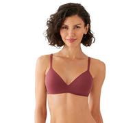 Wacoal Damen How Perfect Wire Free Bra T-Shirt-BH, Cordovan, 75C