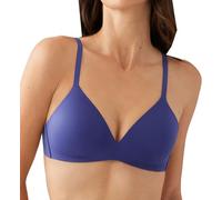 Wacoal Damen How Perfect Wire Free Bra T-Shirt-BH, Undurchsichtige, Skipper Blue, 75E