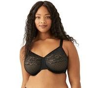 Wacoal Damen Minimizer-BH in Übergröße mit visuellen Effekten, schwarz, 90F