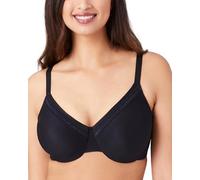 Wacoal Damen Perfect Primer Bügel 855213 BH mit voller Abdeckung, Undurchsichtige, Schwarz, 75G