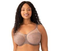 Wacoal Damen Retro Chic 855186 Bügel, Ungefüttert, Netzstoff, BH mit voller Abdeckung, Cappuccino, 85G