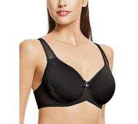 Wacoal Damen Retro Chic Kontur BH, Undurchsichtige, Schwarz, 85FF