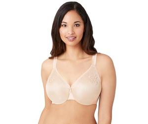 Wacoal Damen Slimline Nahtloser Minimizer-BH mit Bügel, Sand, 90F