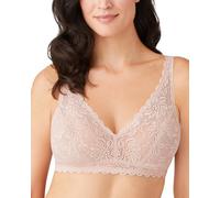 Wacoal Damen Soft Sense Bralette aus Spitze BH, Undurchsichtige, Rosenstaub, small