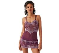 Wacoal Embrace Damen-Unterkleid mit Spitze, Italienische Pflaume/Baldrian, Medium