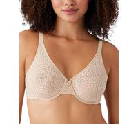 Wacoal Women's Halo Lace Underwire Bra 851205 Naturally Nude Bra 34DDD