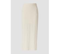 Wadenlanger strukturierter Rock 32 Beige 2167040.0808.32