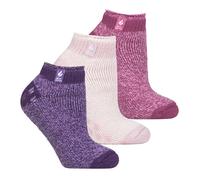 Wärmehalter - 3-Paar-Multipack Damen-Slipper-Socken mit Grippern - Pisa 2 EU 37 - 42