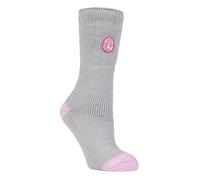 Wärmehalter - Damen dicke, niedliche, weiche, rutschfeste, kuschelige Eeyore Thermal Slipper Socken mit Griffen - Care Bear EU 37 - 42