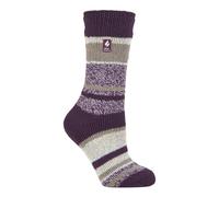 HEAT HOLDERS - Damen Extra Warm Innen Flauschig Thermosocken für Geschenk | Socken für Winter (DE/NL/SE/PL, Numerisch, 37, 42, Regular, Regular, Plum (Provence))
