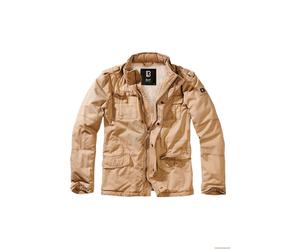 wärmende Brandit Herren Britannia Winterjacke mit Teddyfutter Camel XXL