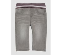 Wärmende Jeans mit Glitzer-Umschlagbund 86 grau 2156248.94Z7.86