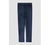 Wärmende Samt-Leggings mit Glitzerbund 128 blau 2173288.5952.128