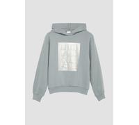 Wärmender Hoodie mit Metallic-Print 134/140 blau 2156667.5242.134_140