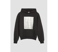 Wärmender Hoodie mit Metallic-Print 134/140 schwarz 2156667.9999.134_140