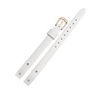 WAikub 8mm Armband Echtes Leder Uhrenarmband Damen Armband für Damenuhr Ersatzzubehör, 8mm