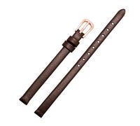 WAikub Damen-Uhrenarmband aus Leder, kleines Uhrenarmband, 6mm, 8mm, 10mm, 12mm, 14mm, 16mm, 10mm