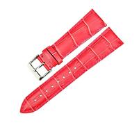 WAikub Lederarmband 12/14/16/17/18/19/20/22mm Damenuhr Armband Uhrenzubehör, 18mm