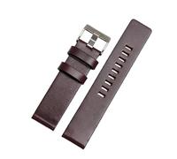 WAikub Lederarmband 22mm - 32mm Ersatzarmband für Herrenuhren mit Edelstahl-Dornschließe, 32mm