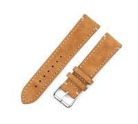 WAikub Vintage-Uhrenarmbänder aus Wildleder, Ersatz-Uhrenarmband für Uhrenzubehör, 18mm, 20mm, 22mm, 24mm, 18mm