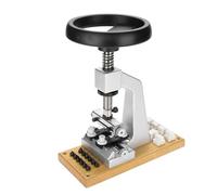 Wakects Watch Case Opener, Tool für Uhrmacher und Reparaturer, Effizientes und Essentielles Set Sowie Umfassende Zubehör mit Mehreren Stanz- und Adapter